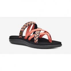 Teva Women's Voya Zillesa - Retro Geometric Orange - Regular (B)