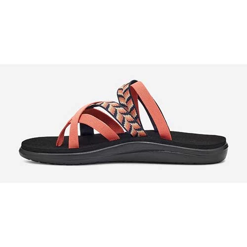 Teva Women's Voya Zillesa - Retro Geometric Orange - Regular (B) 3 Teva Women's Voya Zillesa - Retro Geometric Orange - Regular (B)