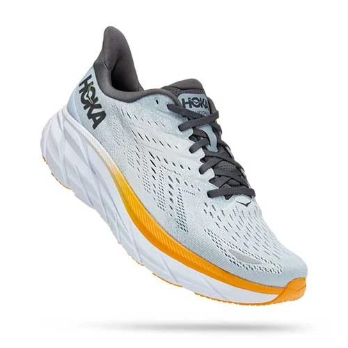 HOKA Men's Clifton 8 Running Shoe - Blue Fog/Plein Air - Regular (D) 2 HOKA Men's Clifton 8 Running Shoe - Blue Fog/Plein Air - Regular (D)