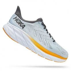 HOKA Men's Clifton 8 Running Shoe - Blue Fog/Plein Air - Regular (D)