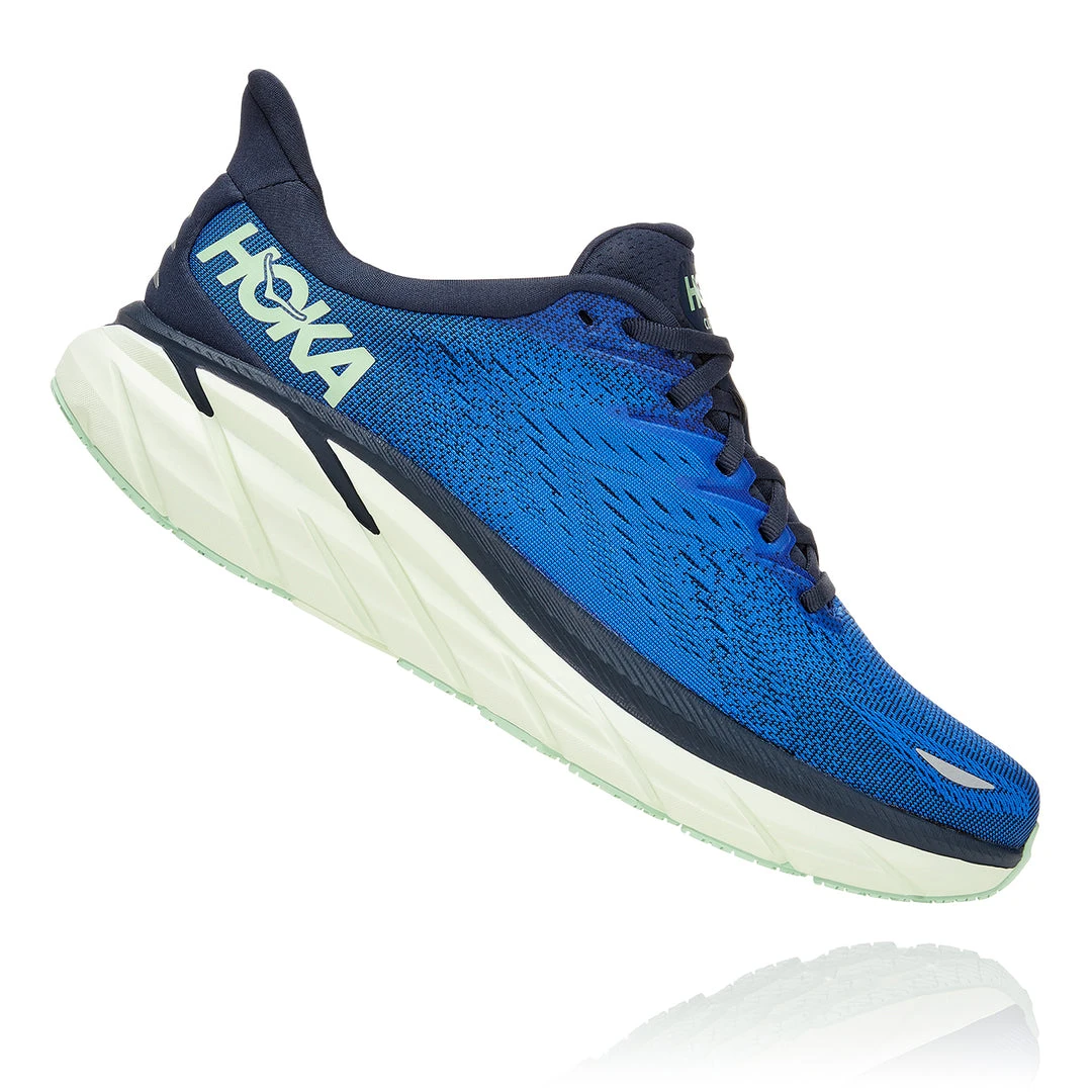 HOKA Shoes Men's Clifton 8 Running Shoe - Dazzling Blue/Outer Space - Regular (D) 1 HOKA Shoes Men's Clifton 8 Running Shoe - Dazzling Blue/Outer Space - Regular (D)