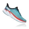 HOKA Men's Clifton 8 Running Shoe - Real Teal/Aquarelle - Wide (2E) Shoes
