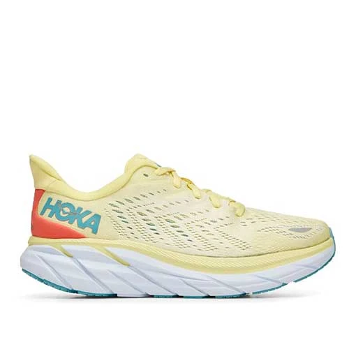 HOKA Women's Clifton 8 - Yellow Pear/Sweet Corn - Regular (B) Run 2 HOKA Women's Clifton 8 - Yellow Pear/Sweet Corn - Regular (B) Run