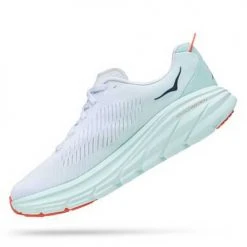 HOKA Women's Rincon 3 Running Shoe - White/Blue Glass - Regular (B) Shoes 9 HOKA Women's Rincon 3 Running Shoe - White/Blue Glass - Regular (B) Shoes
