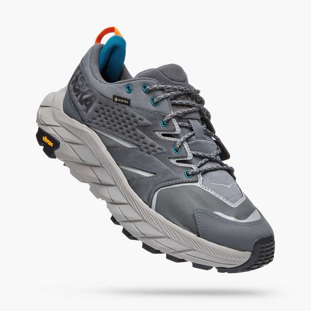 HOKA Men's Anacapa Low GTX Trail Shoe - Castlerock/Sharkskin - Regular (D) Shoes 3 HOKA Men's Anacapa Low GTX Trail Shoe - Castlerock/Sharkskin - Regular (D) Shoes