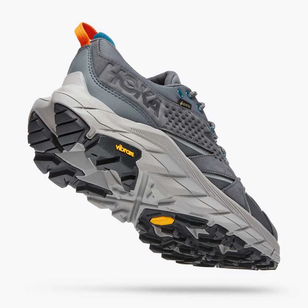 HOKA Men's Anacapa Low GTX Trail Shoe - Castlerock/Sharkskin - Regular (D) Shoes 4 HOKA Men's Anacapa Low GTX Trail Shoe - Castlerock/Sharkskin - Regular (D) Shoes