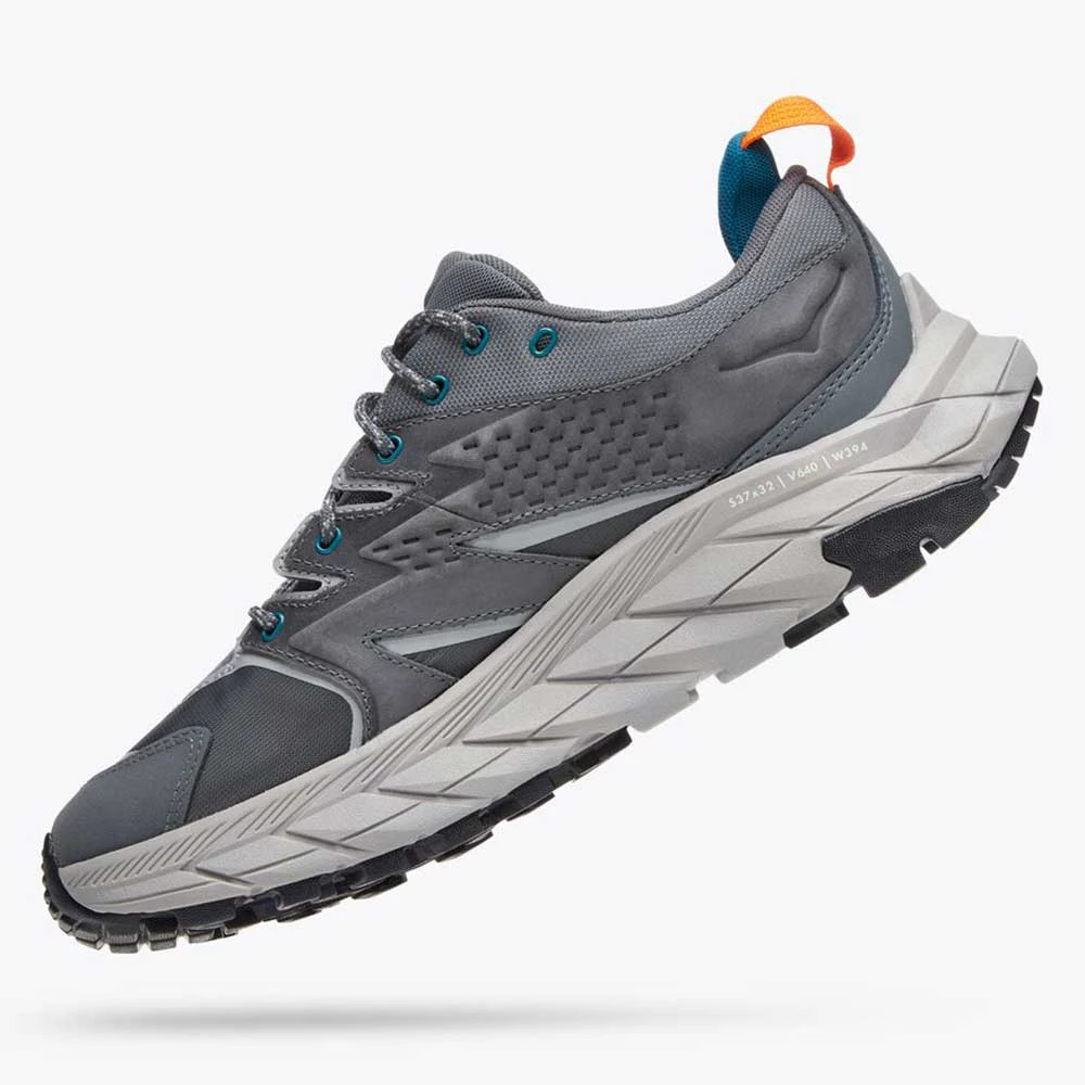 HOKA Men's Anacapa Low GTX Trail Shoe - Castlerock/Sharkskin - Regular (D) Shoes 5 HOKA Men's Anacapa Low GTX Trail Shoe - Castlerock/Sharkskin - Regular (D) Shoes