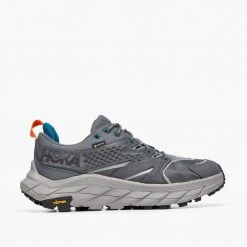 HOKA Men's Anacapa Low GTX Trail Shoe - Castlerock/Sharkskin - Regular (D) Shoes