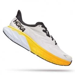 HOKA Men's Arahi 6 Running Shoe - Nimbus Cloud/Blanc De Blanc - Regular (D) Shoes