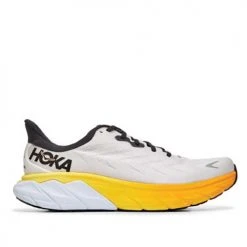 HOKA Men's Arahi 6 Running Shoe - Nimbus Cloud/Blanc De Blanc - Regular (D) Shoes