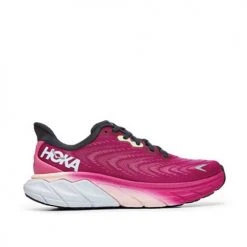 HOKA Shoes Women's Arahi 6 Running Shoe - Festival Fuchsia/Ibis Rose - Regular (B) 10 HOKA Shoes Women's Arahi 6 Running Shoe - Festival Fuchsia/Ibis Rose - Regular (B)
