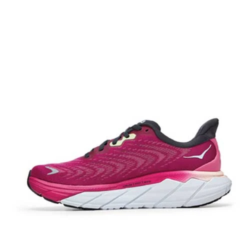 HOKA Shoes Women's Arahi 6 Running Shoe - Festival Fuchsia/Ibis Rose - Regular (B) 4 HOKA Shoes Women's Arahi 6 Running Shoe - Festival Fuchsia/Ibis Rose - Regular (B)