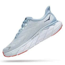 HOKA Women's Arahi 6 Running Shoe- Plein Air/Blue Fog - Regular (B)