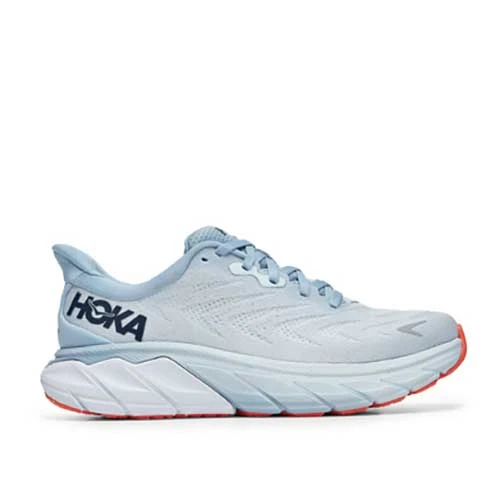 HOKA Shoes Women's Arahi 6 Running Shoe - Plein Air/Blue Fog - Wide (D) 2 HOKA Shoes Women's Arahi 6 Running Shoe - Plein Air/Blue Fog - Wide (D)