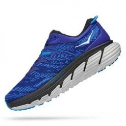 HOKA Shoes Men's Gaviota 4 Running Shoe - Bluing/Blue Graphite - Wide (2E)