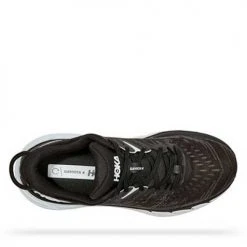 HOKA Women's Gaviota 4 Running Shoe - Black/White - Regular (B) Shoes