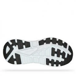 HOKA Women's Gaviota 4 Running Shoe - Black/White - Regular (B) Shoes