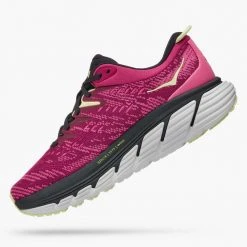 HOKA Women's Gaviota 4 Running Shoe - Festival Fuchsia/Blue Graphite - Regular (B) 7 HOKA Women's Gaviota 4 Running Shoe - Festival Fuchsia/Blue Graphite - Regular (B)