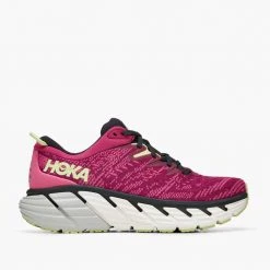 HOKA Women's Gaviota 4 Running Shoe - Festival Fuchsia/Blue Graphite - Regular (B) 9 HOKA Women's Gaviota 4 Running Shoe - Festival Fuchsia/Blue Graphite - Regular (B)