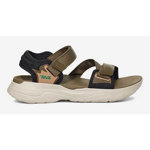 Teva Men's Zymic Sandal - Dark Olive/Teal Green - Regular (D) Shoes 1 Teva Men's Zymic Sandal - Dark Olive/Teal Green - Regular (D) Shoes
