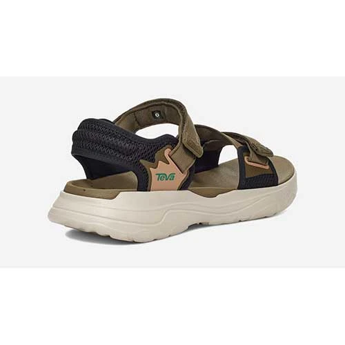 Teva Men's Zymic Sandal - Dark Olive/Teal Green - Regular (D) Shoes 4 Teva Men's Zymic Sandal - Dark Olive/Teal Green - Regular (D) Shoes