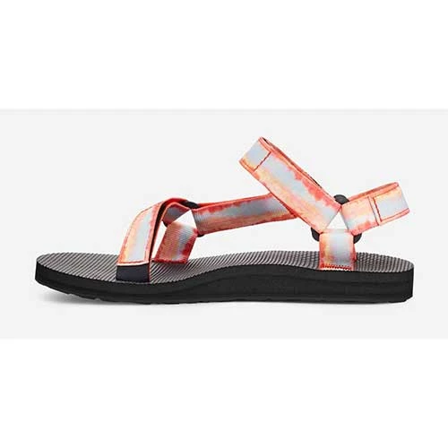 Teva Shoes Women's Original Universal Tie Dye Sandal - Sorbet Red - Regular (B) 3 Teva Shoes Women's Original Universal Tie Dye Sandal - Sorbet Red - Regular (B)