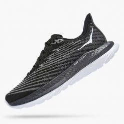 HOKA Shoes Women's Mach 5 Running Shoe - Black/Castlerock - Regular (B) 9 HOKA Shoes Women's Mach 5 Running Shoe - Black/Castlerock - Regular (B)