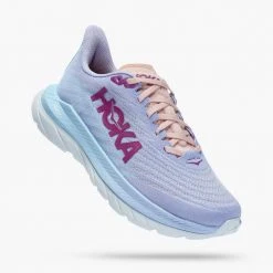 HOKA Women's Mach 5 Running Shoe -Baby Lavender/Summer Song- Regular (B) Shoes