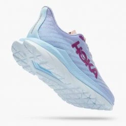 HOKA Women's Mach 5 Running Shoe -Baby Lavender/Summer Song- Regular (B) Shoes 8 HOKA Women's Mach 5 Running Shoe -Baby Lavender/Summer Song- Regular (B) Shoes