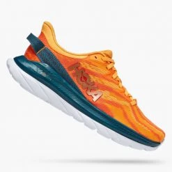 HOKA Shoes Women's Mach Supersonic Running Shoe - Radiant Yellow/Camellia - Regular (B)