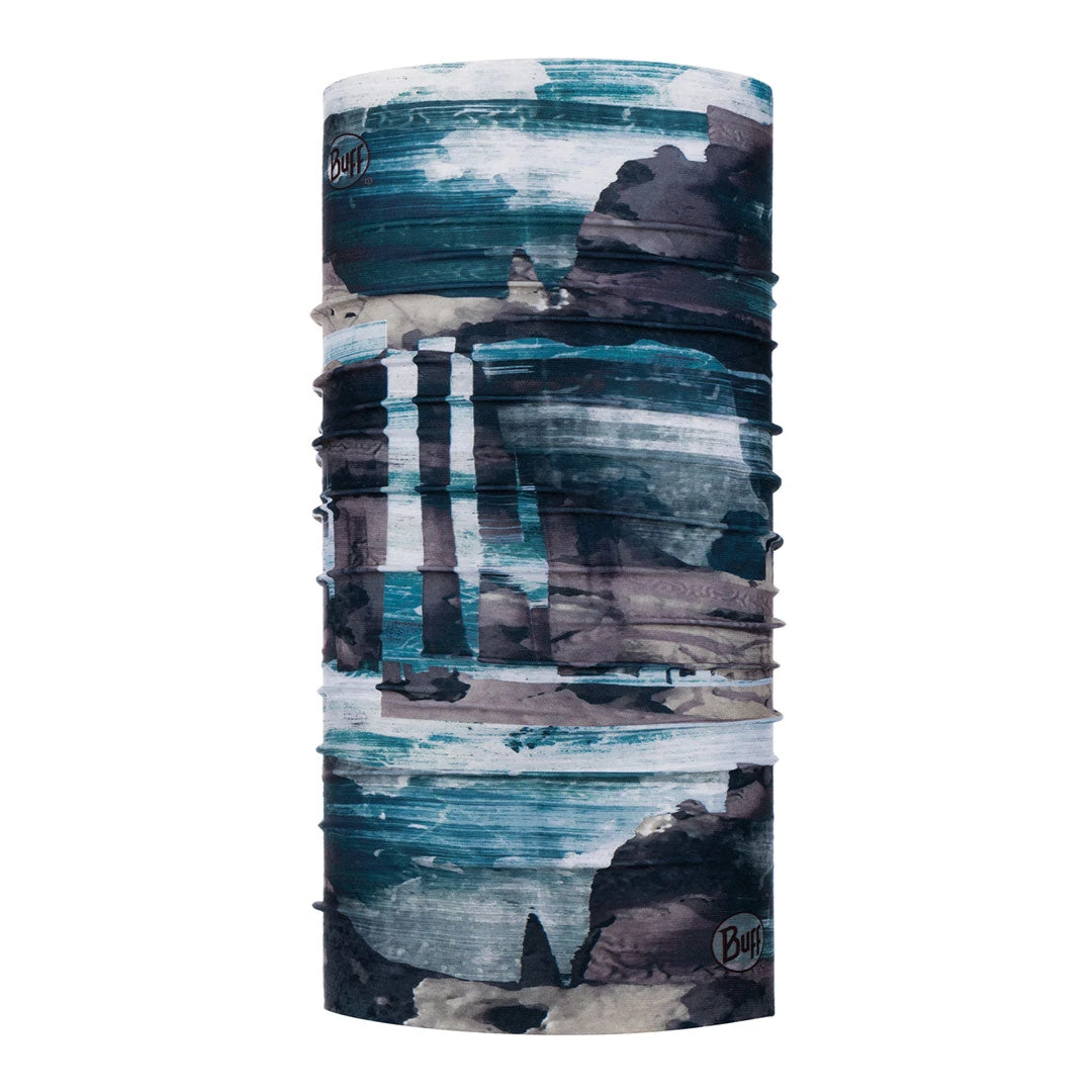 Buff CoolNet UV+ Multifunctional Headwear - Harq Stone Blue 1 Buff CoolNet UV+ Multifunctional Headwear - Harq Stone Blue