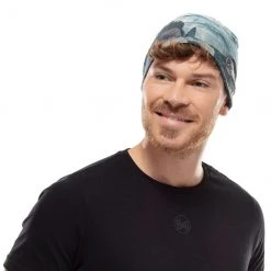Buff CoolNet UV+ Multifunctional Headwear - Harq Stone Blue