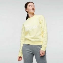 Cotopaxi Tops Women's Do Good Crew Sweatshirt - Sunshine