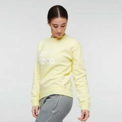 Cotopaxi Tops Women's Do Good Crew Sweatshirt - Sunshine