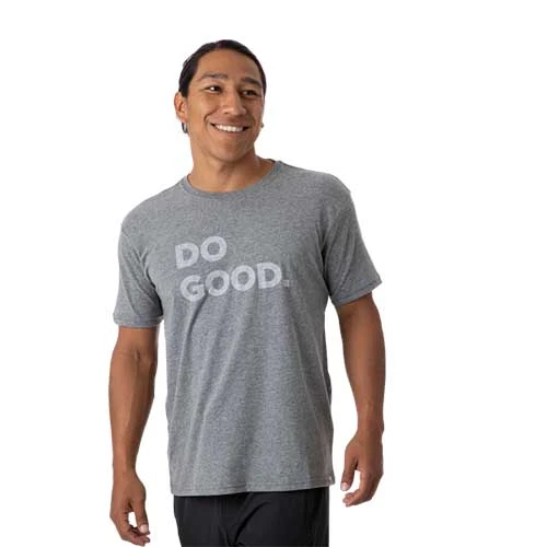 Cotopaxi Men's Do Good T-Shirt - Heather Grey 1 Cotopaxi Men's Do Good T-Shirt - Heather Grey