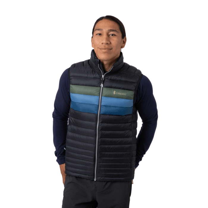 Cotopaxi Men's Fuego Down Vest - Black Stripes 3 Cotopaxi Men's Fuego Down Vest - Black Stripes