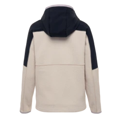 Cotopaxi Women's Abrazo Hooded Full-Zip Fleece Jacket - Black & Cream Jackets & Vests
