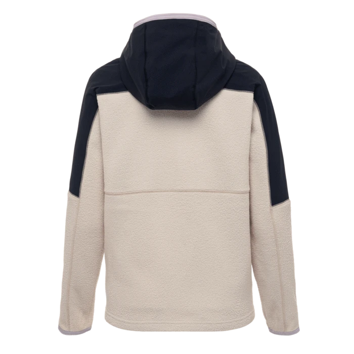 Cotopaxi Women's Abrazo Hooded Full-Zip Fleece Jacket - Black & Cream Jackets & Vests 2 Cotopaxi Women's Abrazo Hooded Full-Zip Fleece Jacket - Black & Cream Jackets & Vests