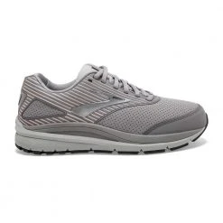 Brooks Shoes Women's Addiction Walker Suede - Alloy/Oyster/Peach- Wide (D)