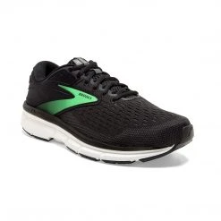 Brooks Women's Dyad 11 Running Shoe - Black/Ebony/Green - Regular (B)