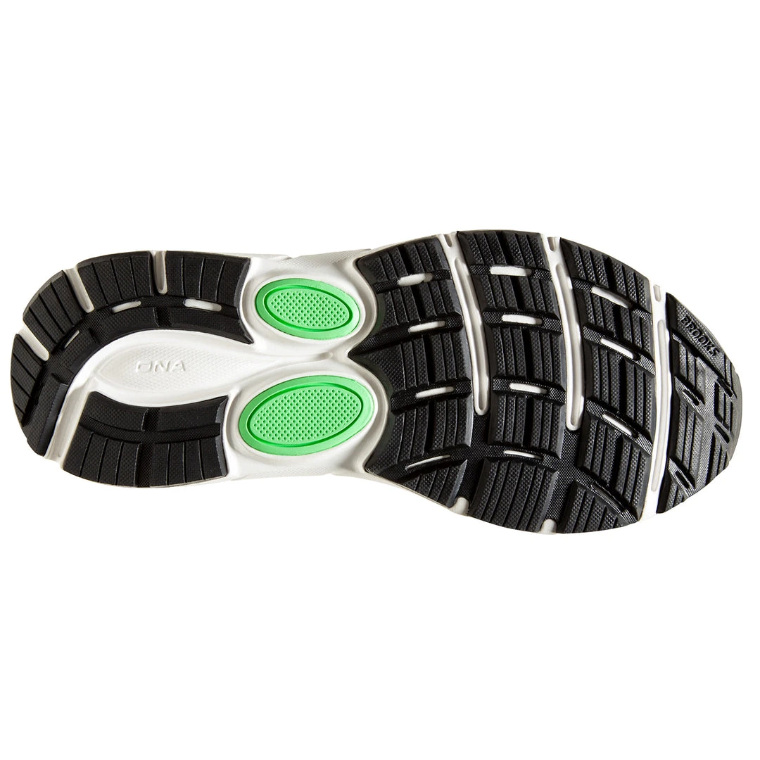 Brooks Women's Dyad 11 Running Shoe - Black/Ebony/Green - Wide (D) Shoes 5 Brooks Women's Dyad 11 Running Shoe - Black/Ebony/Green - Wide (D) Shoes