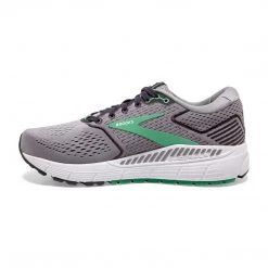 Brooks Women's Ariel 20 Running Shoe - Alloy/Blackened/Green - Extra Wide (2E) Shoes