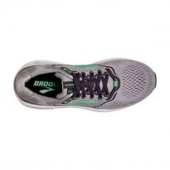 Brooks Women's Ariel 20 Running Shoe - Alloy/Blackened/Green - Extra Wide (2E) Shoes 10 Brooks Women's Ariel 20 Running Shoe - Alloy/Blackened/Green - Extra Wide (2E) Shoes