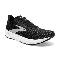 Brooks Women's Hyperion Tempo Running Shoe - Black/Silver/White - Regular (B)