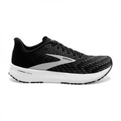 Brooks Women's Hyperion Tempo Running Shoe - Black/Silver/White - Regular (B)