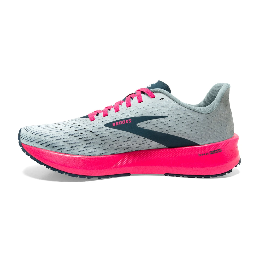 Brooks Women's Hyperion Tempo Running Shoe - Ice Flow/Navy/Pink - Regular (B) Shoes 2 Brooks Women's Hyperion Tempo Running Shoe - Ice Flow/Navy/Pink - Regular (B) Shoes