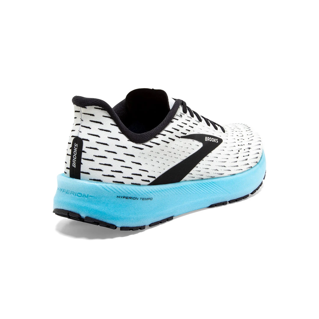 Brooks Women's Hyperion Tempo Running Shoe - White/Black/Iced Aqua - Regular (B) 4 Brooks Women's Hyperion Tempo Running Shoe - White/Black/Iced Aqua - Regular (B)