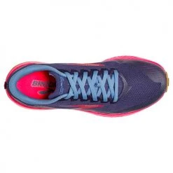 Brooks Women's Catamount Running Shoe - Deep Cobalt/Diva Pink/Oyster M - Regular (B)