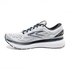 Brooks Women's Glycerin 19 Running Shoe - Grey/Ombre/White - Narrow (2A)