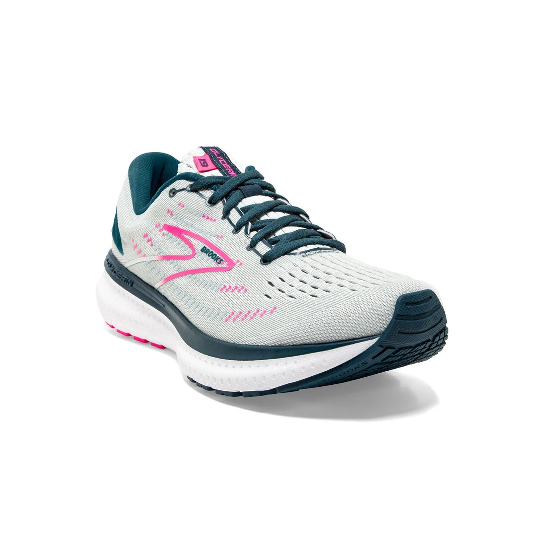 Brooks Women's Glycerin 19 Running Shoe - Ice Flow/Navy/Pink - Regular (B) Shoes 3 Brooks Women's Glycerin 19 Running Shoe - Ice Flow/Navy/Pink - Regular (B) Shoes